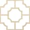 Ekena Millwork 33W x 33H x 38T Small Bradley Decorative Fretwork Wood Ceiling Panels, Birch CELW33X33X0375BRDBI - alternate 3